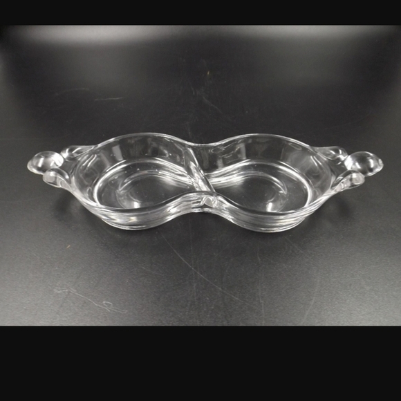 DUNCAN & MILLER Vintage Canterbury 3 piece Crystal Sugar, Creamer & Divided Tray - Picture 9 of 11